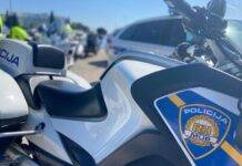 U Šibeniku 48-godišnjak, s već oduzetom dozvolom, zaustavljen na neregistriranom motociklu