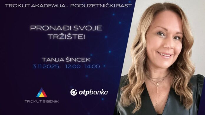 Tanja Šincek - Pronađi svoje tržište