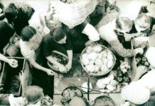 Side kose smotane u kunkun i večer u rujnu 1947. godine