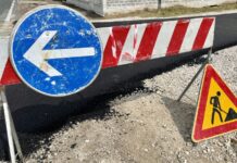 Radovi na dionici magistrale od skretanja za Benkovačku cestu do Šibenskog mosta