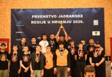 Hrvački klub Šibenik osvojio četiri pehara na Regionalnom prvenstvu