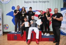 Novi uspjeh članova karate kluba Okit iz Vodica na turniru u Bugojnu