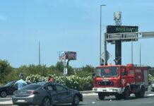 Prometna kod Feroterma. Sudarili se vatrogasni i osobni auto