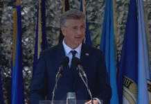 Plenković: Ne bojimo se nikoga, slobodna Hrvatska naš je zavjet