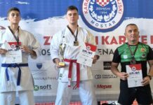 David Zoričić prvak 5. Zrinjski Karate Kupa u Mostaru