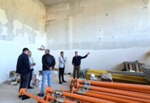 Župan obišao gradilište Multifunkcionalnog centra za pružanje socijalnih usluga i crkvu sv. Marije u Biskupiji